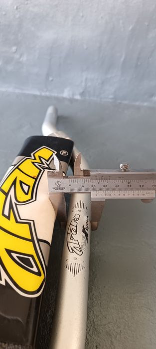 Guiador Motocross / Enduro AFAM Flex System 22mm - Novo (Sem Uso)