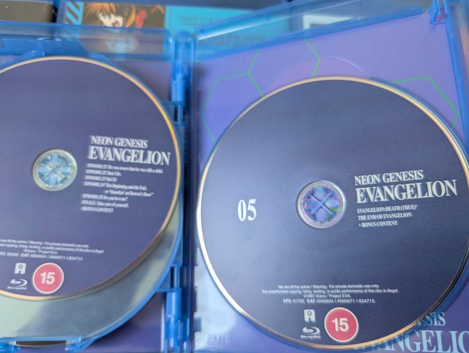 Neon Genesis Evangelion (duża kolekcja) anime Blu-Ray