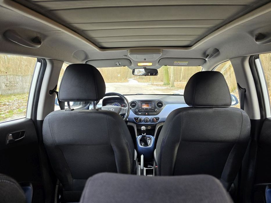 Hyundai i10 Jeden Właściciel SERWIS Otwierany Dach ZADBANY Grzane Fotele i Kierown