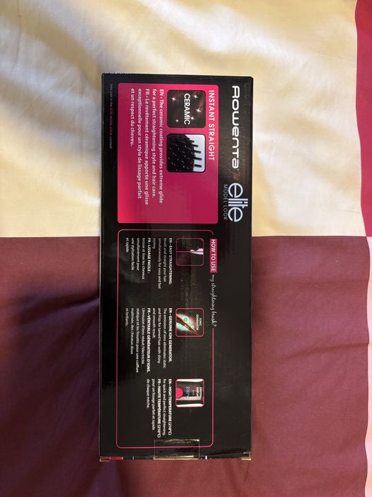 Escova Alisadora Rowenta