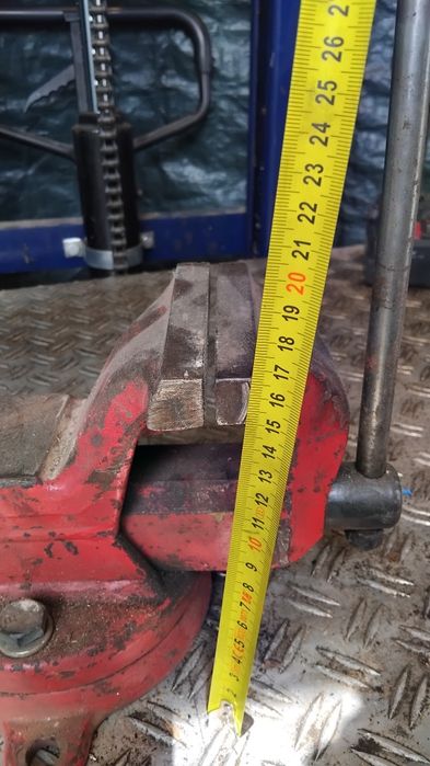 Imadło obrotowe niemieckie 120mm solidne stalowe
