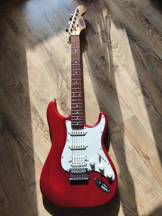 Gitara elektryczna Stagg stratocaster belgijskiej marki