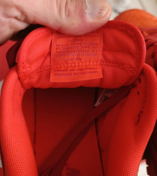Tênis Nike dunk usados uma vez