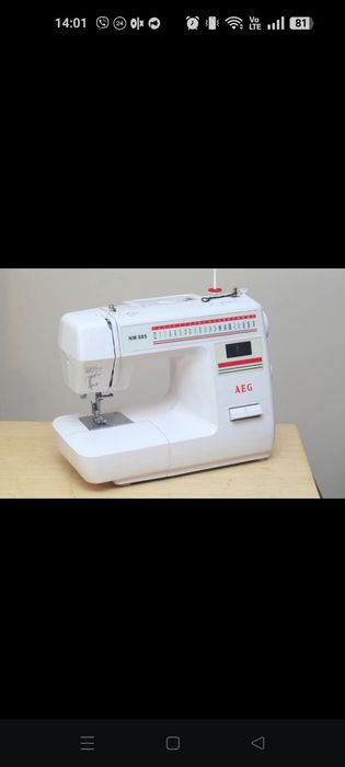 Швейна машинка AEG mn 885.