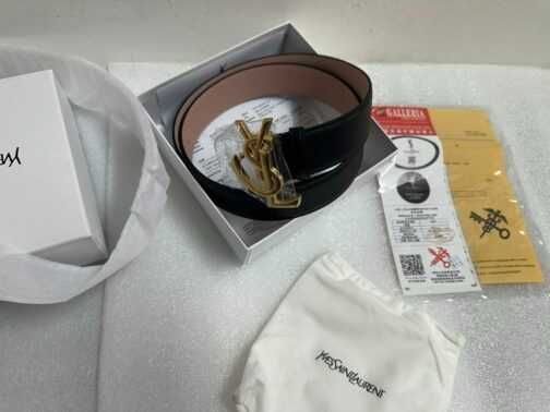 Pasek firmowy męski, damski, skóra 2154.6