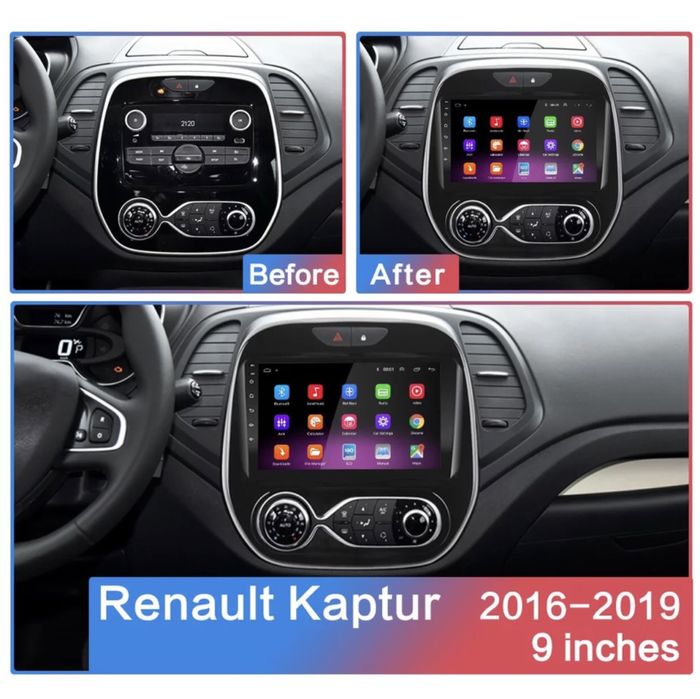 Штатная магнитола Renault Capture (2016-2019)