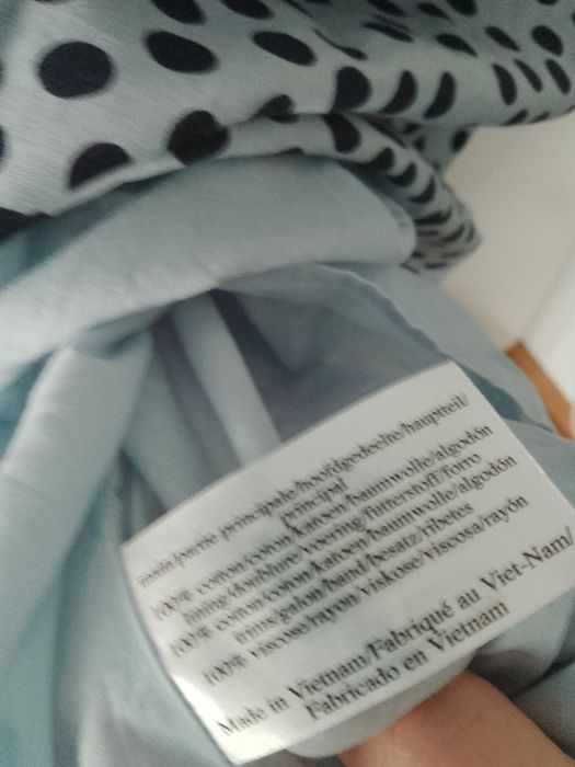 Sukienka retro 42 cotton w grochy