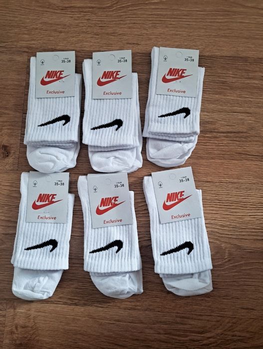 Skarpetki nike r 35-38 6 par