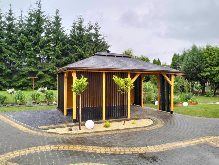 Altana ogrodowa MEWA 3x3m - Wykonujemy Altany, domki, wiaty