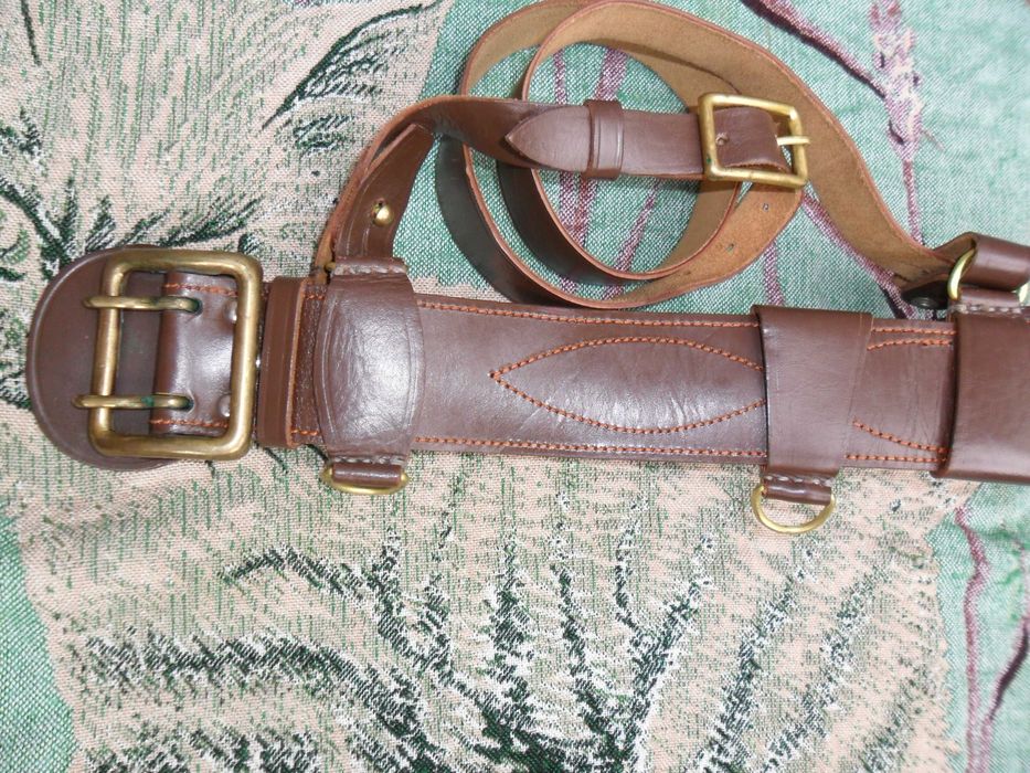 Ремень офицерский-портупея  номер-2  Новый-тех времен 1978-г