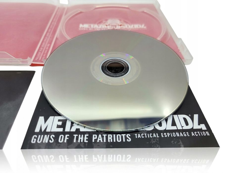 Metal gear solid 4 ps3 gra playstation 3 oryginalna