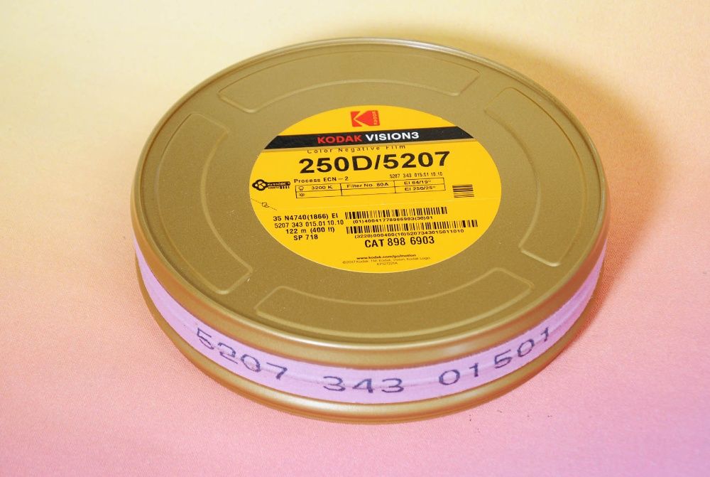 Kodak 35mm Vision 3 500т. 250d (122m. 400ft)