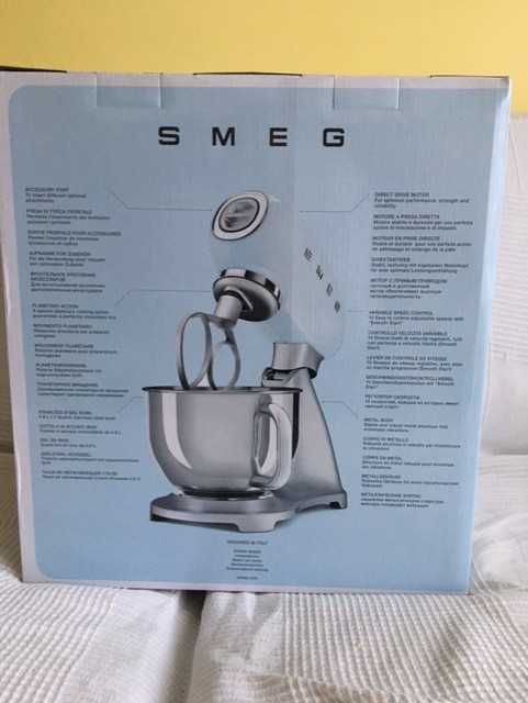 Batedeira Smeg Anni 50 Vermelha - NOVA