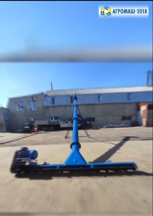 Шнек Ø159*6м*380В,транспортер, протравитель, шнековый навантажувач