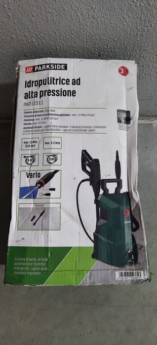 Máquina de lavar pressão Parkside 110bars