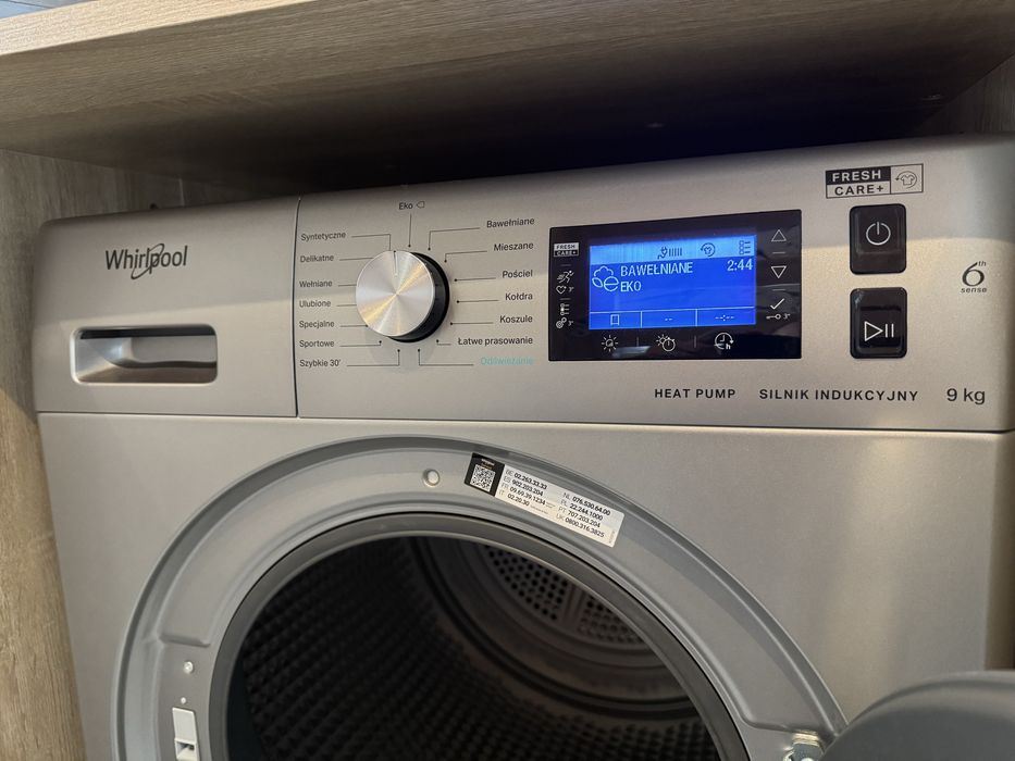 Suszarka Whirpool FFT D 9X3SBS PL 9kg gwarancja 10/2029