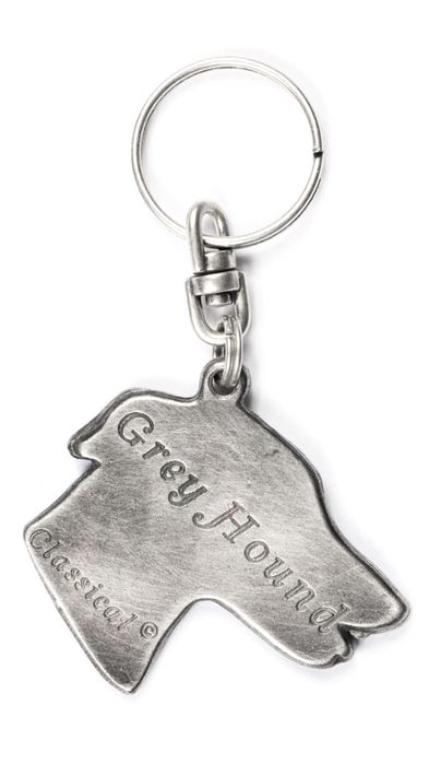 Greyhound brelok do kluczy posrebrzany Art-Dog