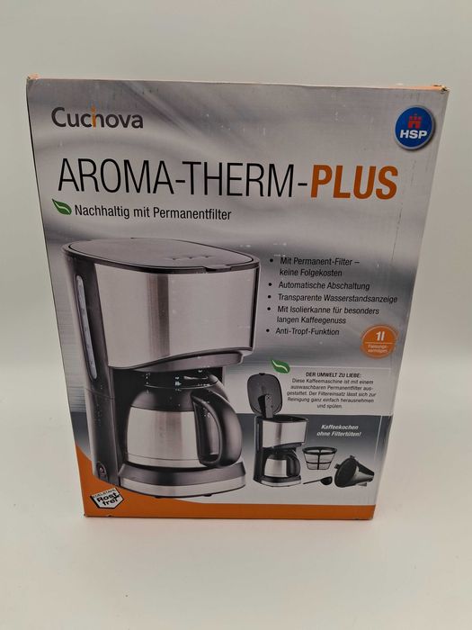 Ekspres przelewowy z dzbankiem termicznym Cucinova Jak nowy!