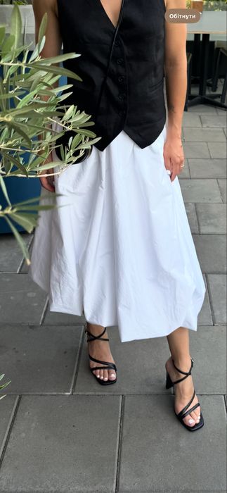 Спідниця зара zara біла