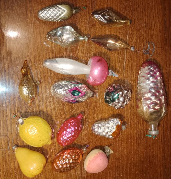 Ёлочные игрушки времён СССР  50-е 60-е годы