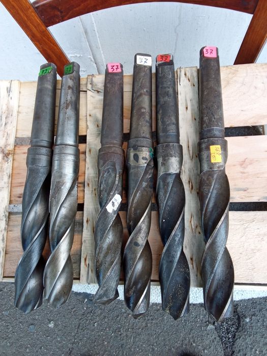 Сверла с коническим хвостовиким