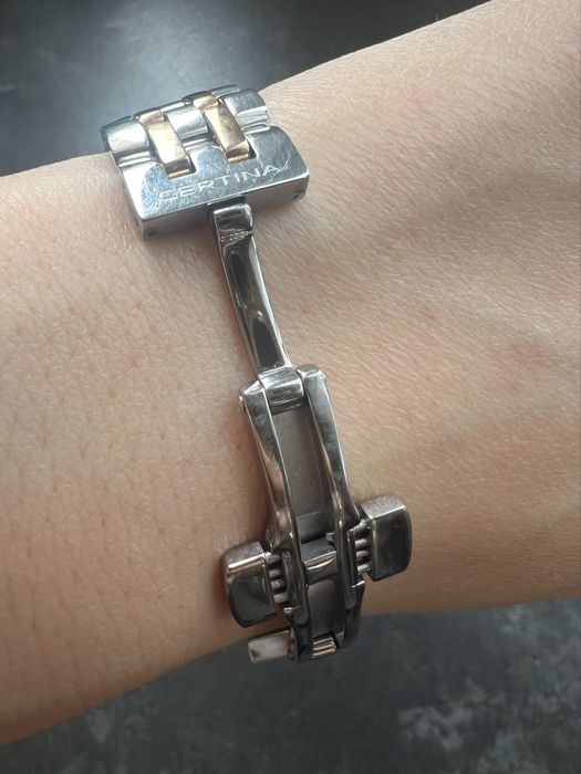 zegarek damski różowe złoto Certina DS Action Lady Powermatic 80