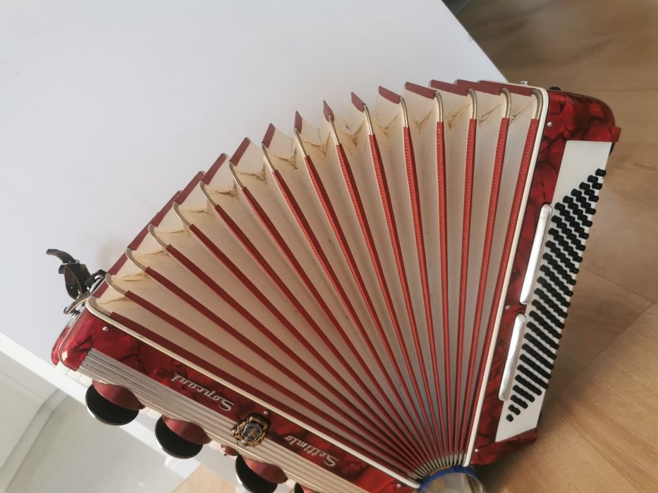 Settimio soprani  96 akordeon  weltmaister. Hohner  scandalli