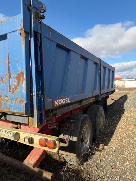 Przyczepa wywrotka tandem Koegel