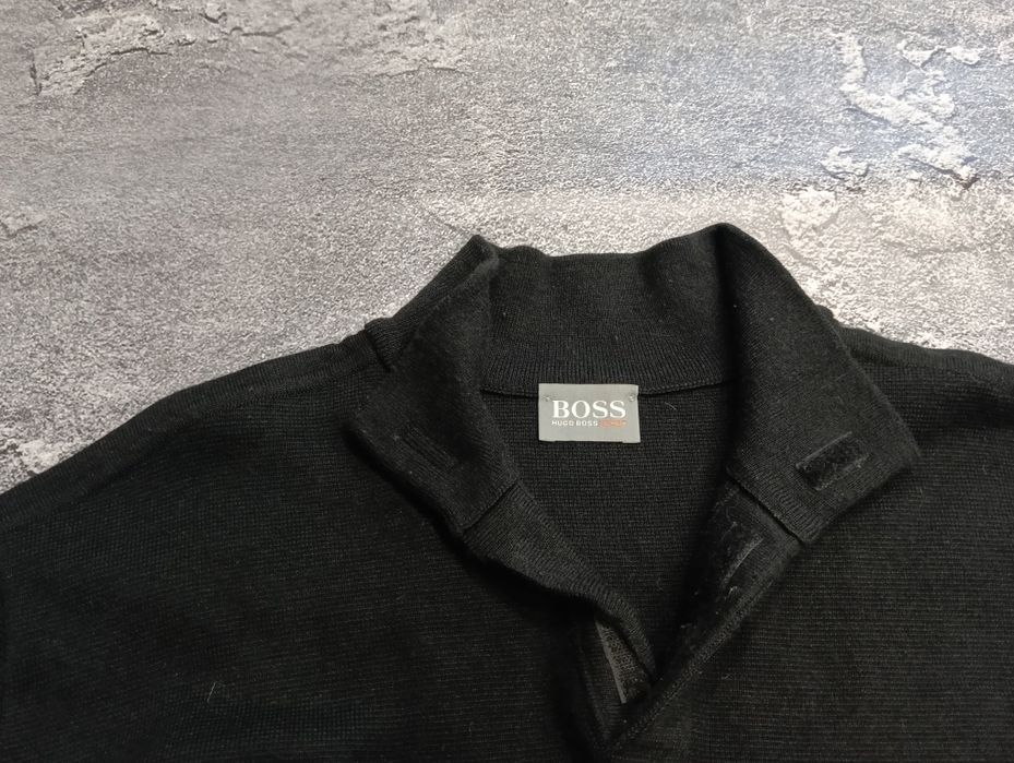 Шерстяная кофта Hugo Boss Sport Wool Sweater