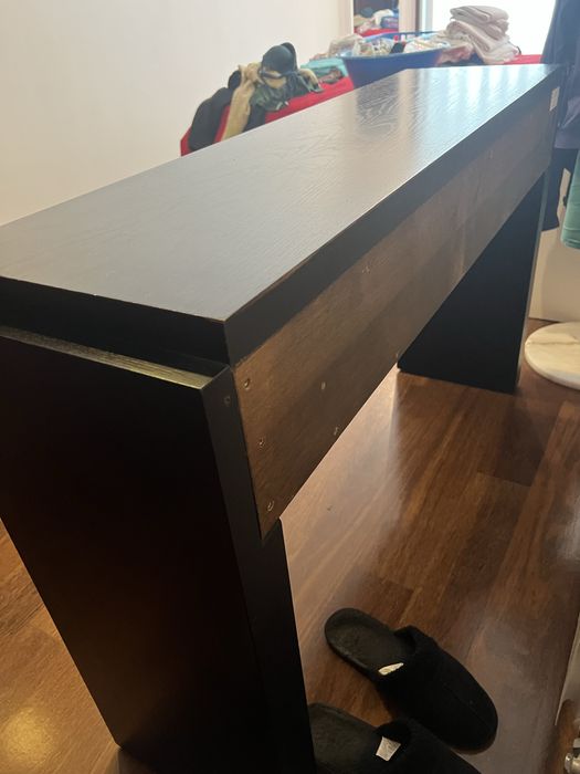 Consola wengué entrada/quarto