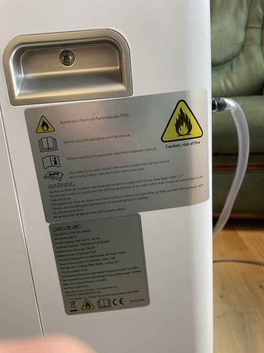 Кондиціонер Cecotec ForceClima 7100 SoundLess