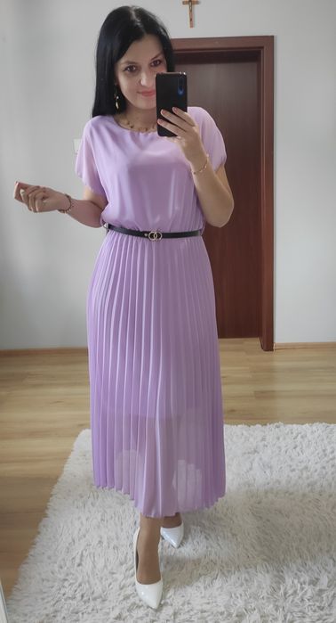 Sukienka długa maxi wesele komunia chrzciny