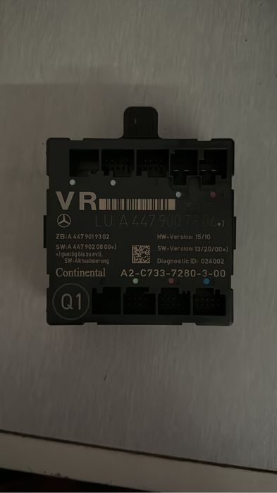 Modulo vidro porta mercedes