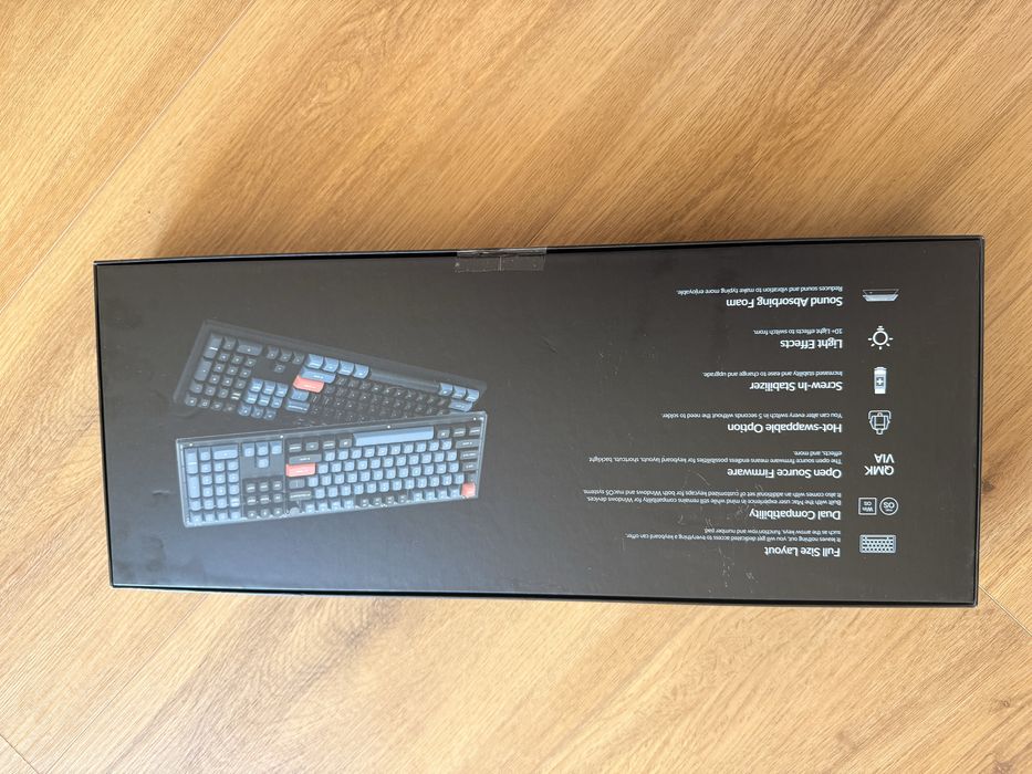 Keychron v6 Full Size Knob version (ES)