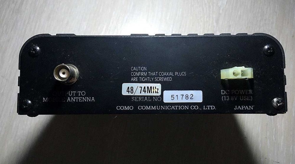 ВЧ УМ для радиотелефона 48/74 МГц COMO BT-150, договорная