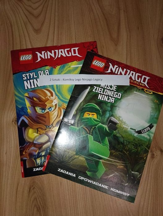 42 gazetki - komiksy Ninjago, 17 Plakatów Ninjago, dużo GRATISÓW