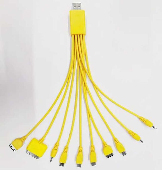 Cabo carregador Multifuncional 10 em 1::Novo