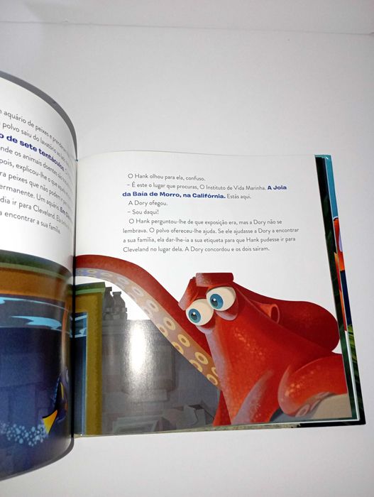 A Viagem para casa - À Procura de Dory (Disney)