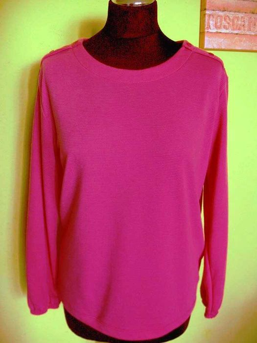 Bluzka - z dzianiny - rozmiar 38 M biust 108+ cm DressIN