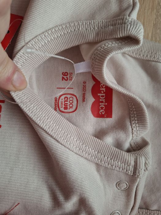 Nowe body 2 sztuki z długim rękawem r.92
