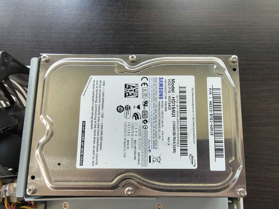 Synology DS 215j z dwoma dyskami 1,5 TB (razem 3 TB)
