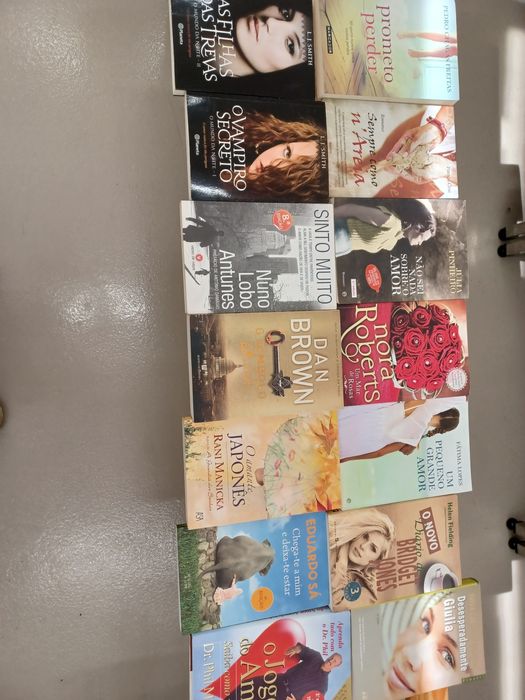 Livros Romance Nicholas Sparks Nora Roberts / Dan Brown / Rani Manicka