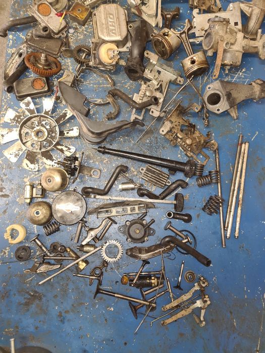 Gaznik alternator kruciec wiatrak czesci briggs and Stratton
