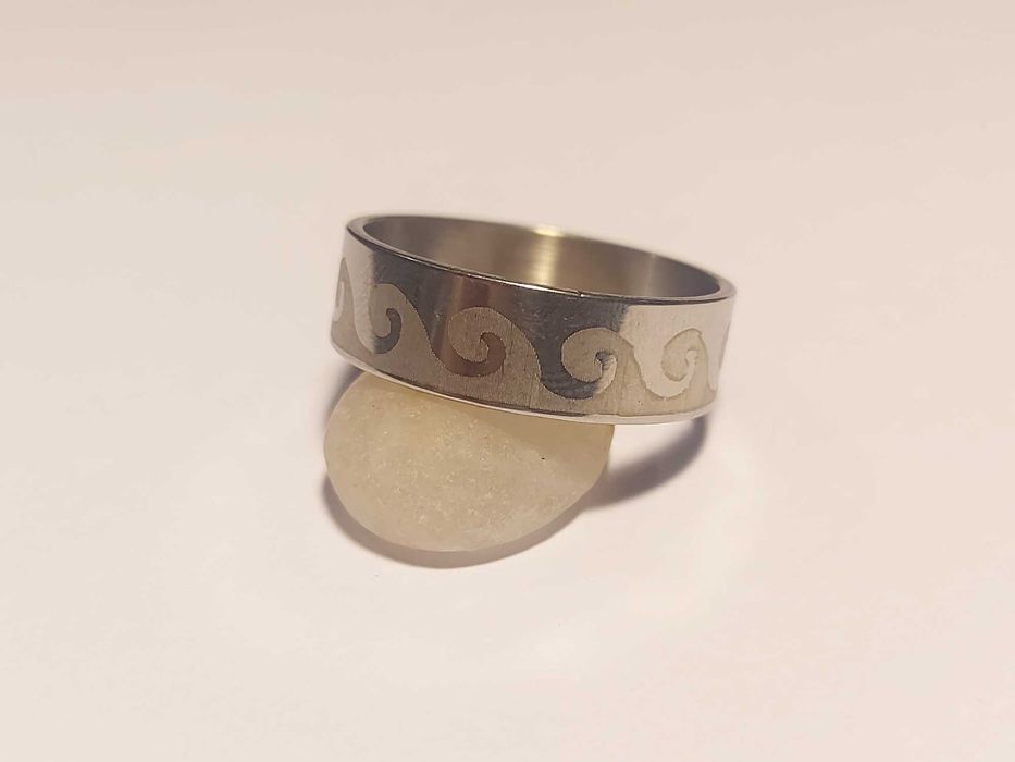 Anel Aço Inoxidável Size 21 - Resistente, Brilhante e Antialérgico