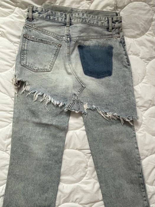 Джинсы Zara с юбкой, оригинал