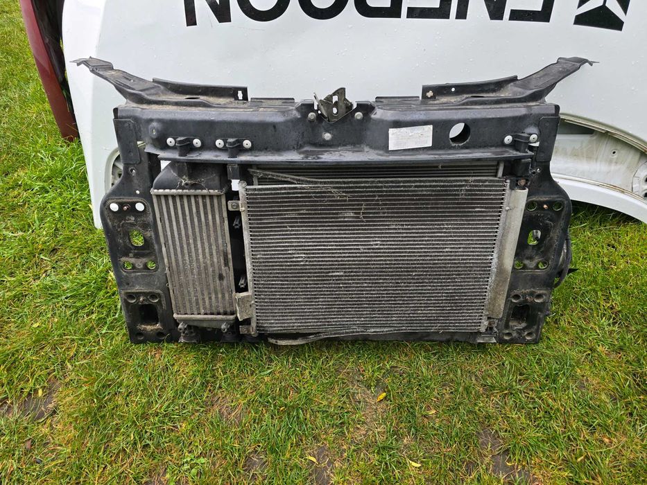 pas przód kompletny chłodnice Fiat 500 , Fiat 500 lift