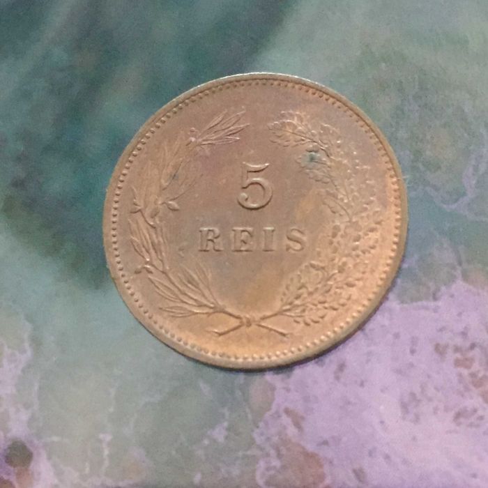 5 Réis 1906 - D. Carlos
