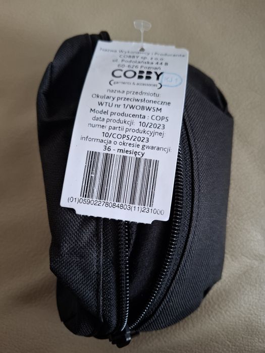 Okulary przeciwsłoneczne wojskowe Cobby WP MON.