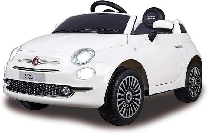 Auto dla dzieci Fiat 500 12V-2 silniki napędowe akumulator,  LED
