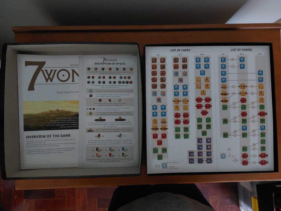 7 Wonders, EN, Jogo de Tabuleiro / Board Game